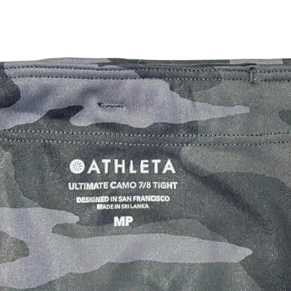 Athleta Camo Ultimate 7/8 Tights - Picture 5 of 7
